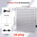 LED Red Light Therapy Panel Lamp for Facial anti Aging Skin Care Beauty 225 LED Light Body Pain Relief Physical Therapy Tools