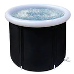 Large Ice Bath Tub Outdoor with Portable Bathtub Athletes Cold Water Therapy Tub Folding Bath Bucket PVC Spa Bathtub