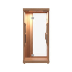 Finnmark FD-1 Full Spectrum 1-Person Home Infrared Sauna With Bluetooth Audio [FD-KN001] (SAK18374)