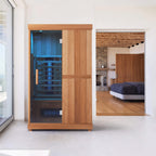 Finnmark FD-2 Full-Spectrum 2-Person Home Infrared Sauna With Built-In LCD Touchscreen Controller [FD-KN002] (SAK94731)