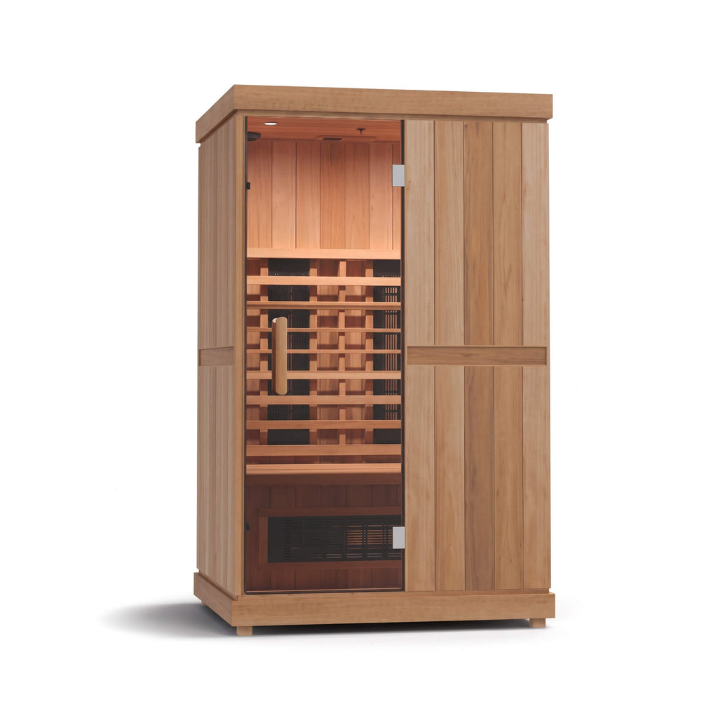 Finnmark FD-2 Full-Spectrum 2-Person Home Infrared Sauna With Built-In LCD Touchscreen Controller [FD-KN002] (SAK94731)
