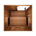 Finnmark FD-2 Full-Spectrum 2-Person Home Infrared Sauna With Built-In LCD Touchscreen Controller [FD-KN002] (SAK94731)