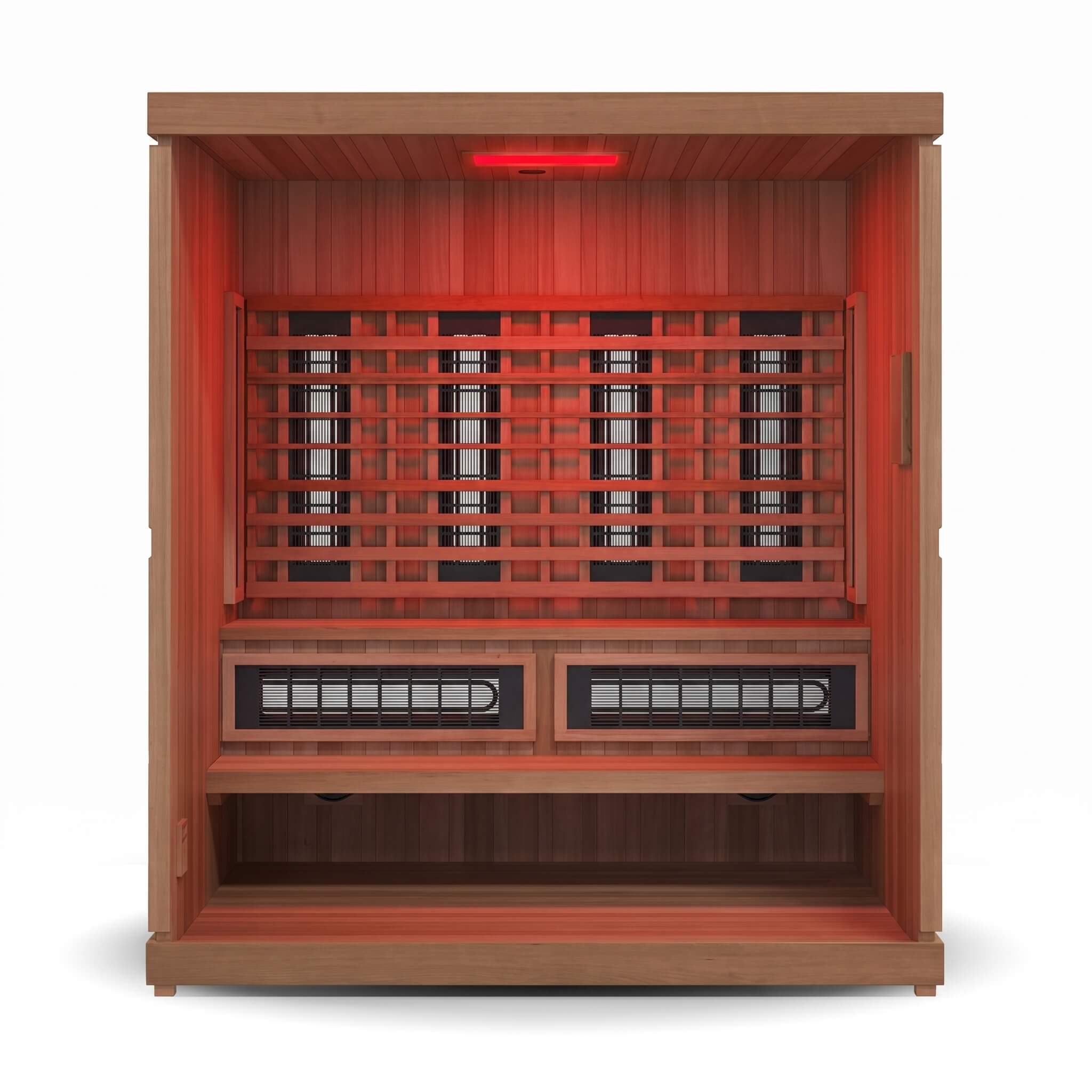Finnmark FD-5 Trinity XL 4-Person Home Infrared & Steam Sauna Combo [FD-KN005] (SAK37258)