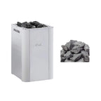 Harvia Duo Series Stainless Steel Wood Sauna Stove with Sauna Stones