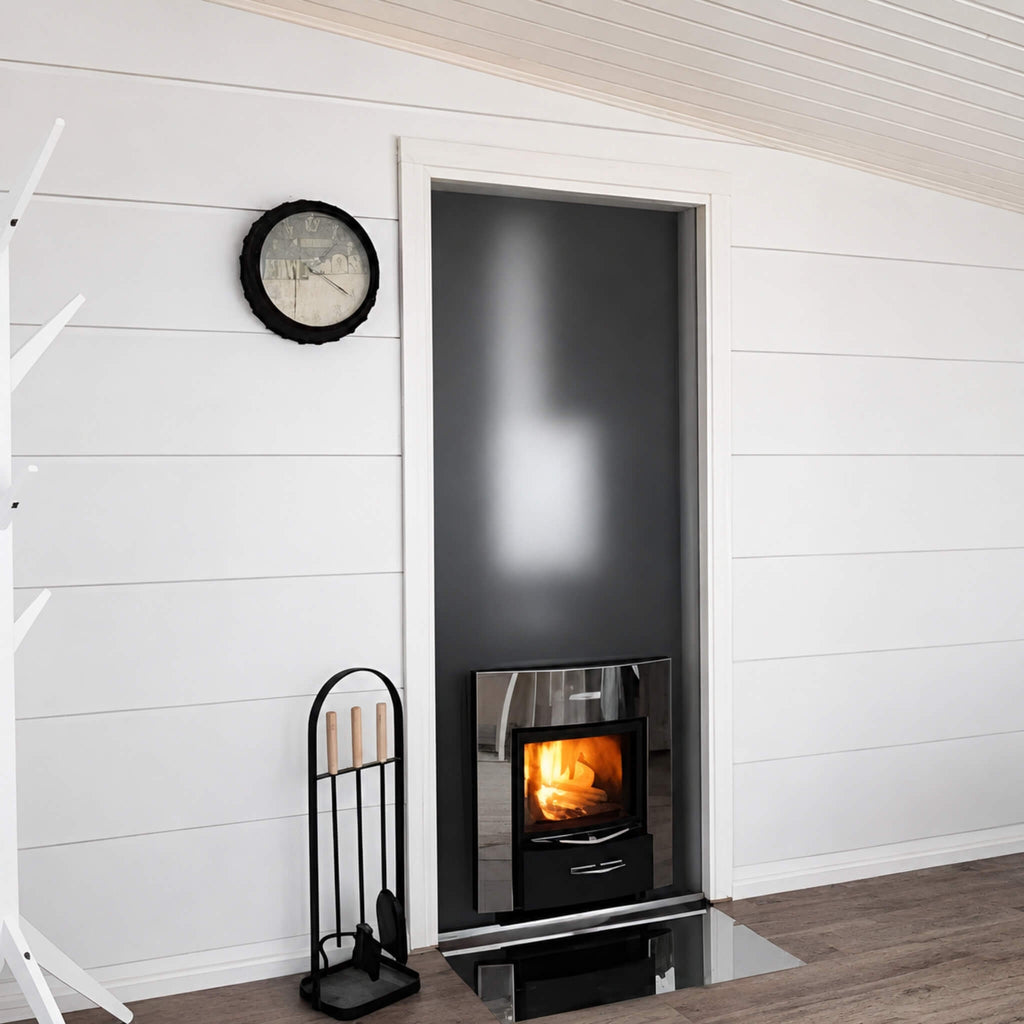 Harvia Duo Series Stainless Steel Wood Sauna Stove with Sauna Stones