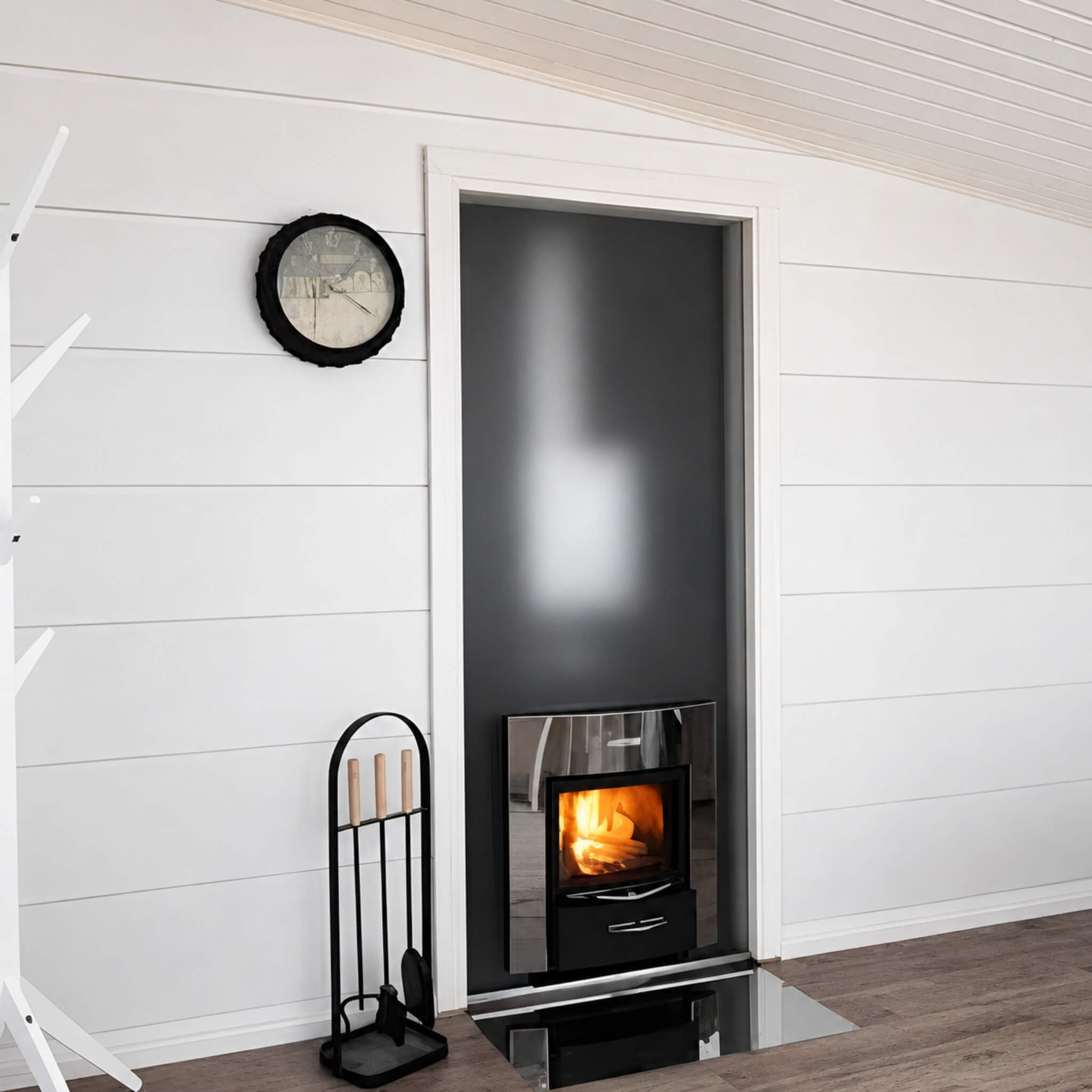 Harvia Duo Series Stainless Steel Wood Sauna Stove with Sauna Stones