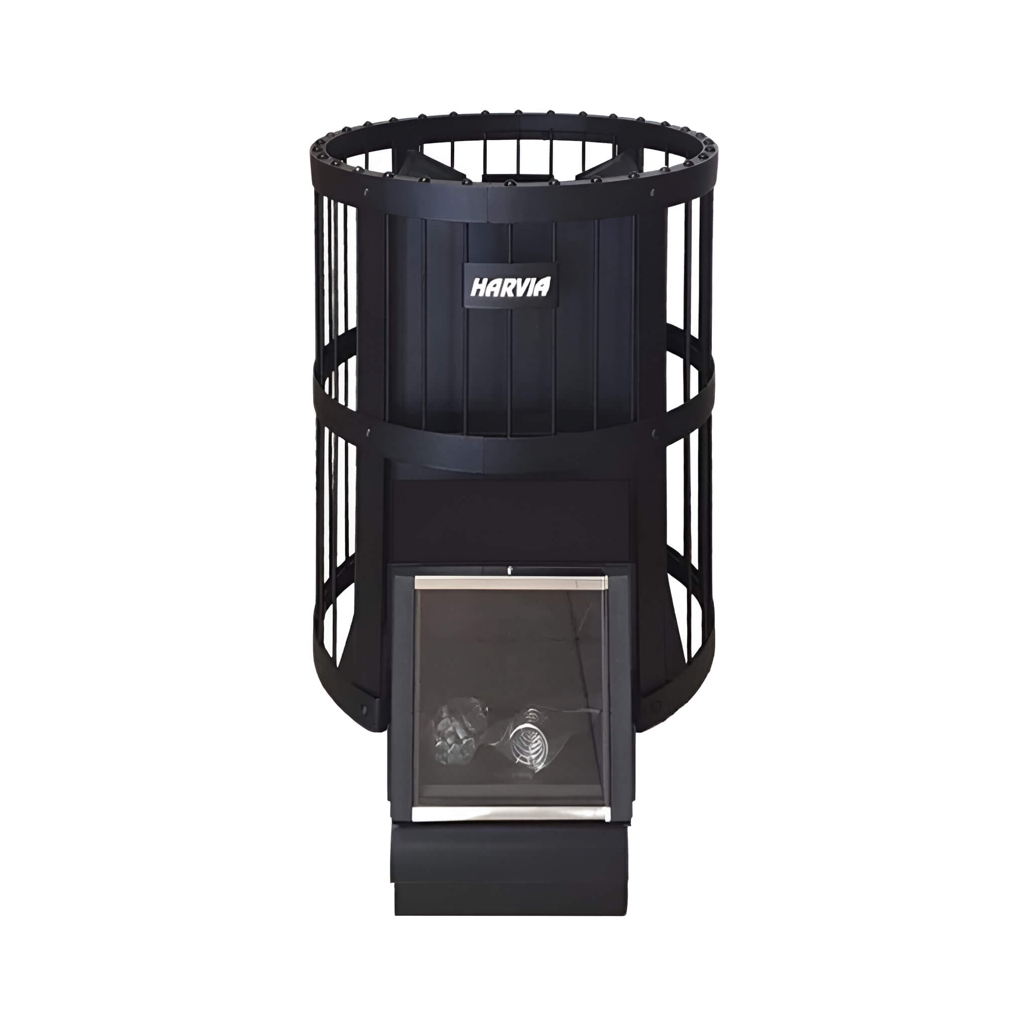 Harvia Legend SL Wood Burning Sauna Stove with Extension Feed & Sauna Stones