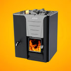 Harvia Pro 20 LS/RS 24.1KW Sauna Wood Stove with Water Tank & Sauna Stones