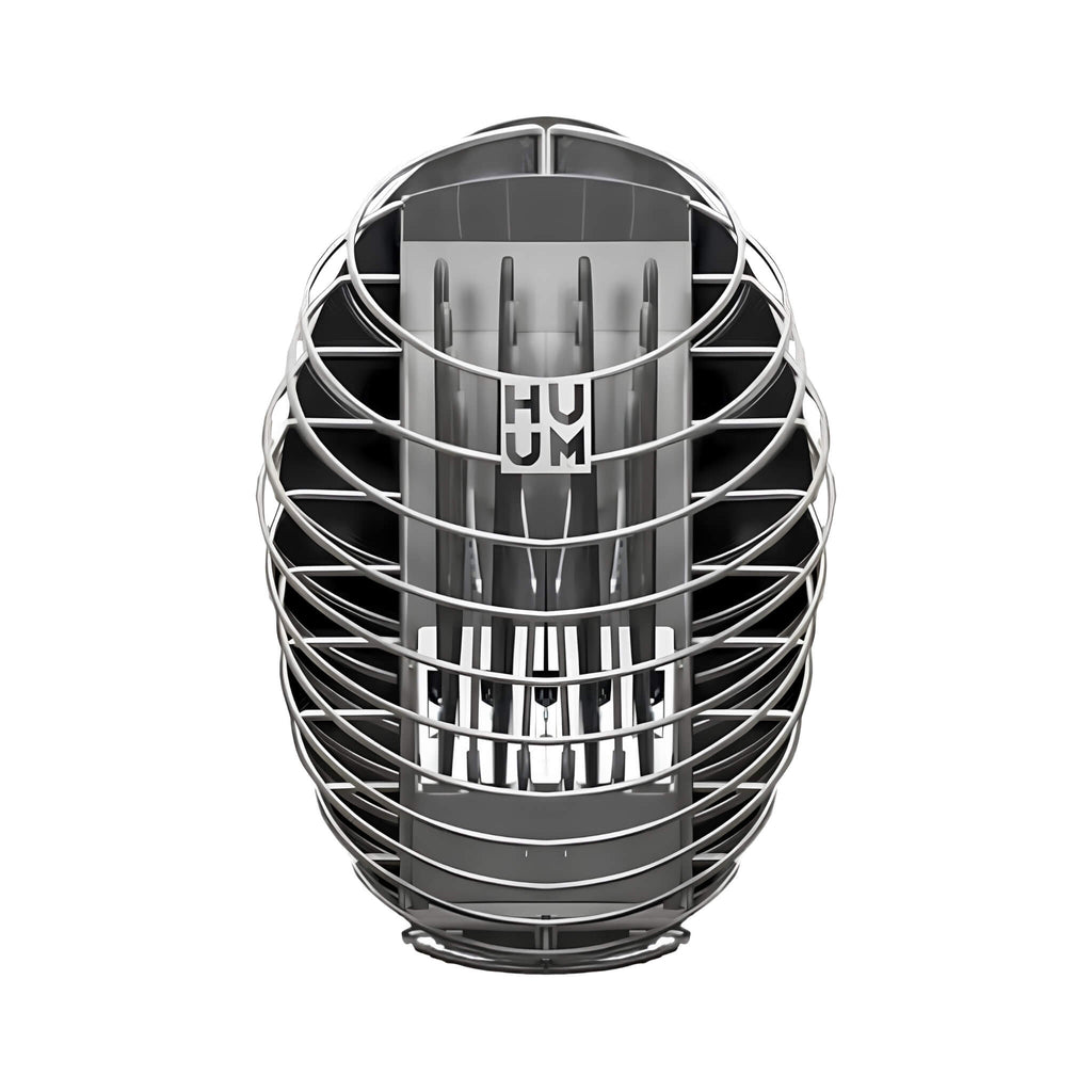 Huum Drop 240V SGS Listed Wall Mount Sauna Heater With UKU Local Digital Controller & Sauna Stones