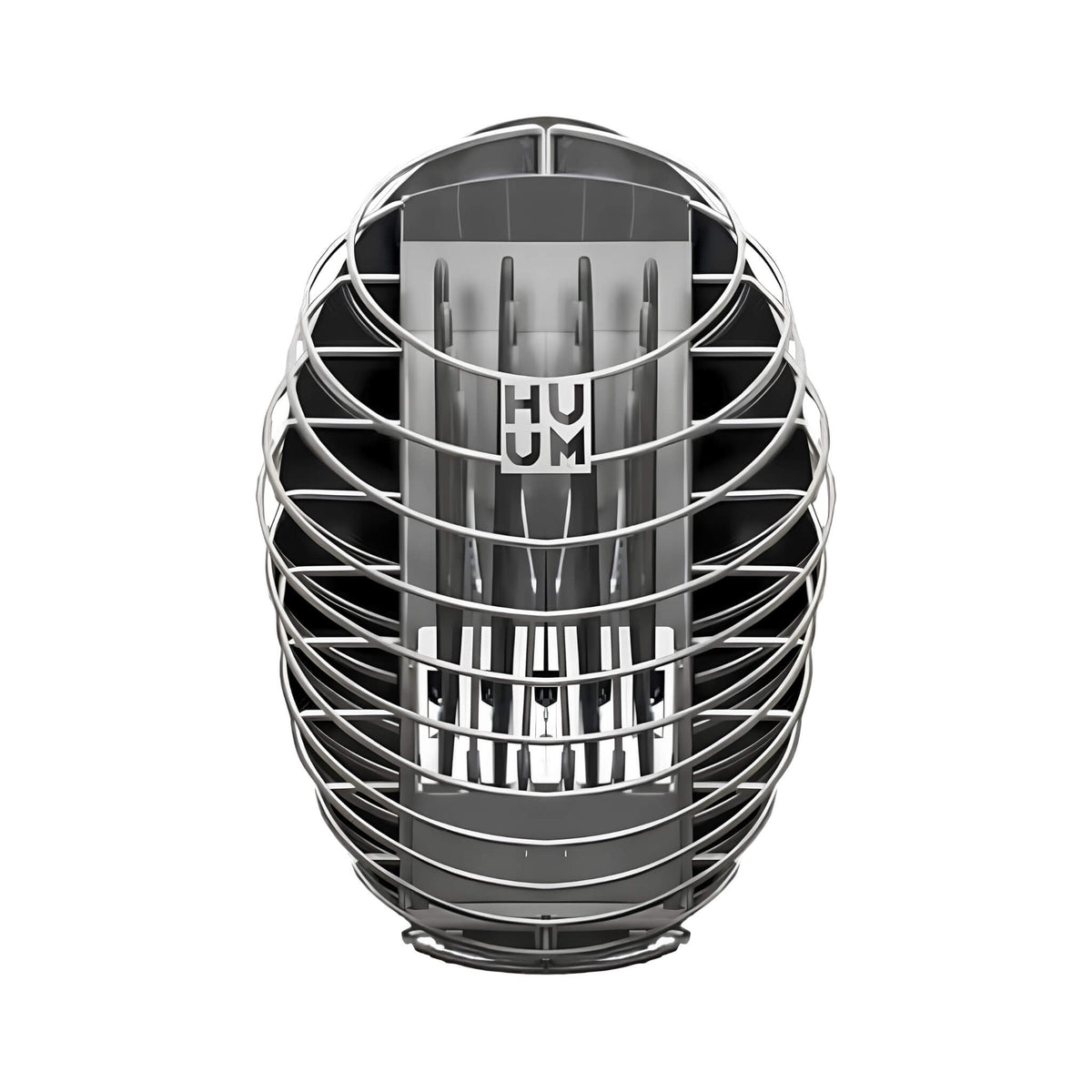 Huum Drop 240V SGS Listed Wall Mount Sauna Heater With UKU Local Digital Controller & Sauna Stones
