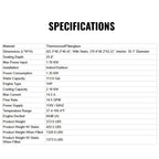 Icetubs IceBarrel XL Thermowood And Fiberglass Cold Plunge Immersion Tub