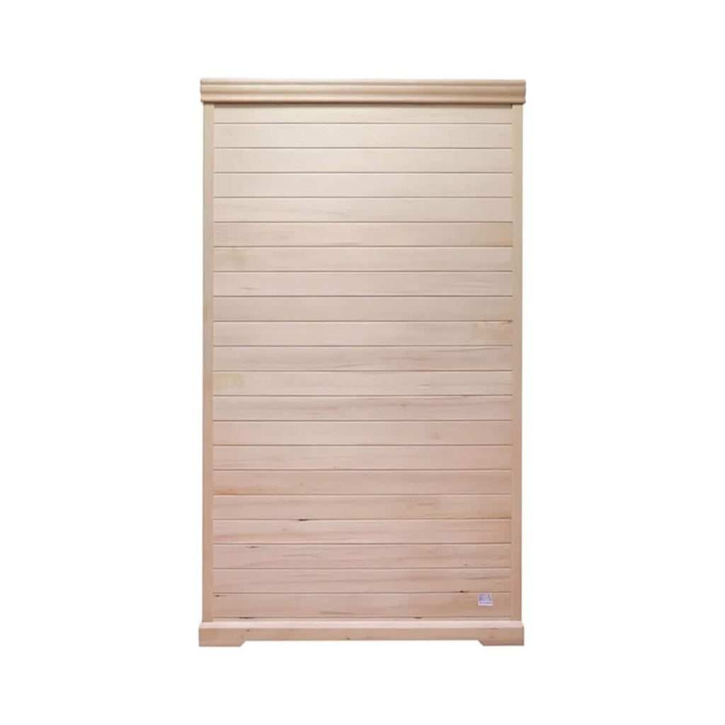 Ivara Luxury 2-Person Hemlock Wood FAR Infrared Sauna Room W/ Glass Door