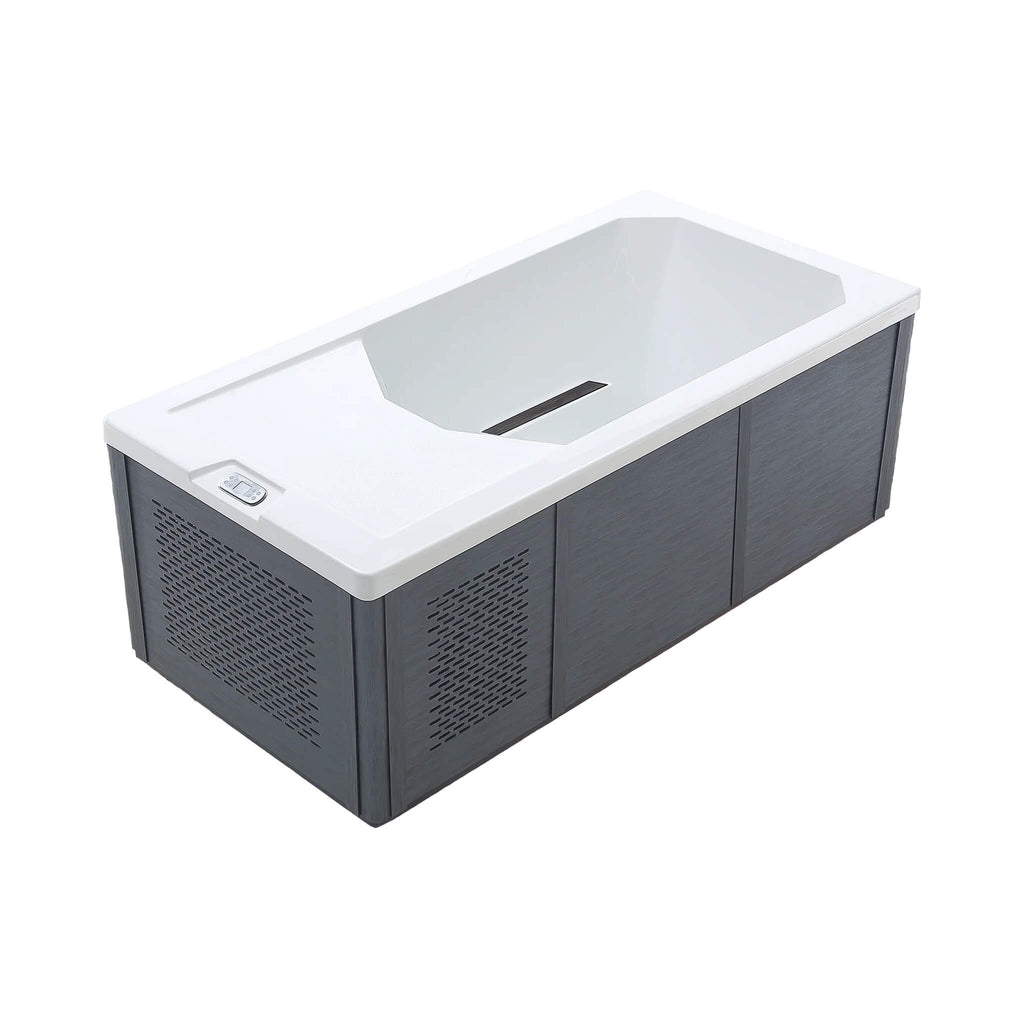 CSC 1000 Premium Cold Plunge Spa Tub with Built-In Ozone and Multi-Colored Exterior Lighting