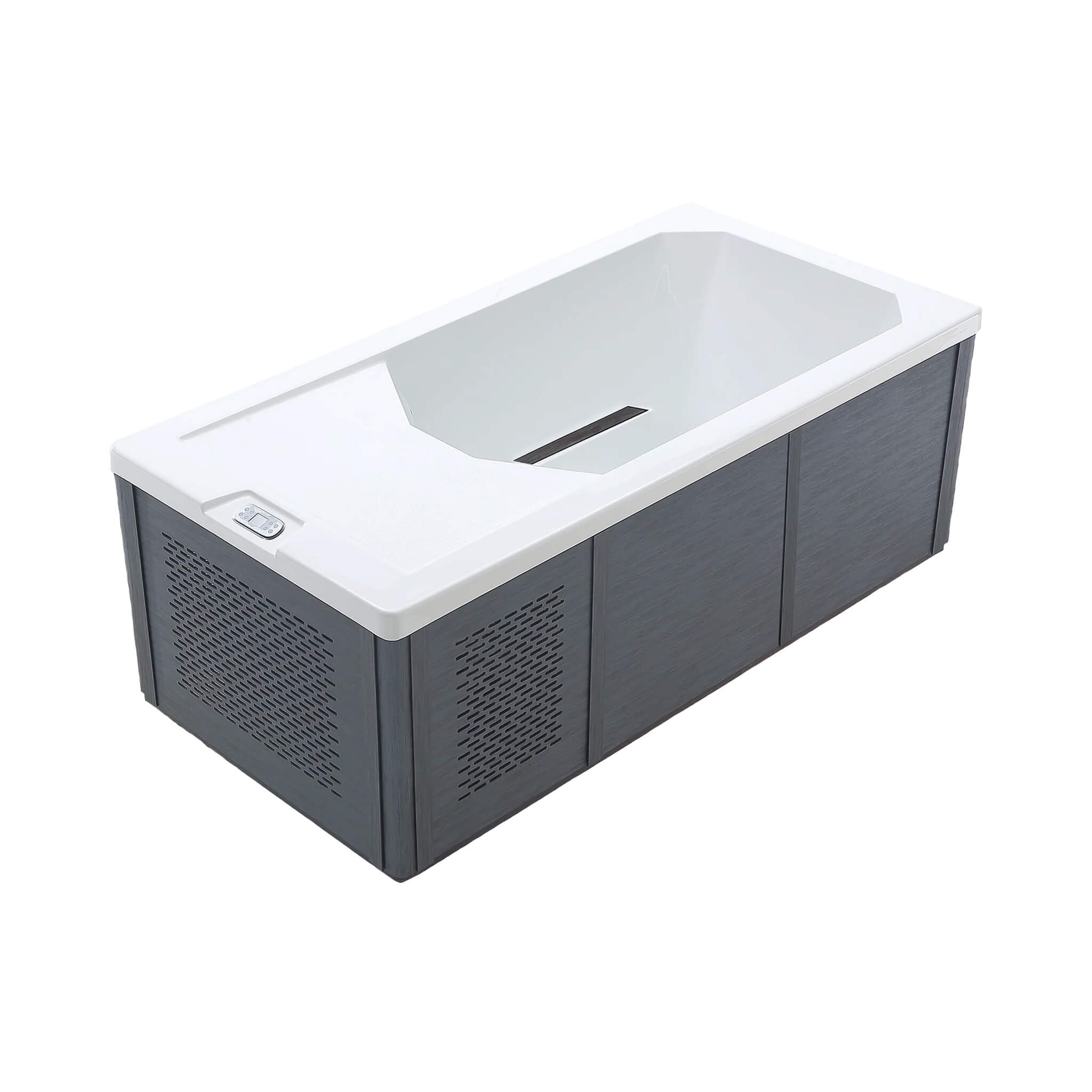 CSC 1000 Premium Cold Plunge Spa Tub with Built-In Ozone and Multi-Colored Exterior Lighting