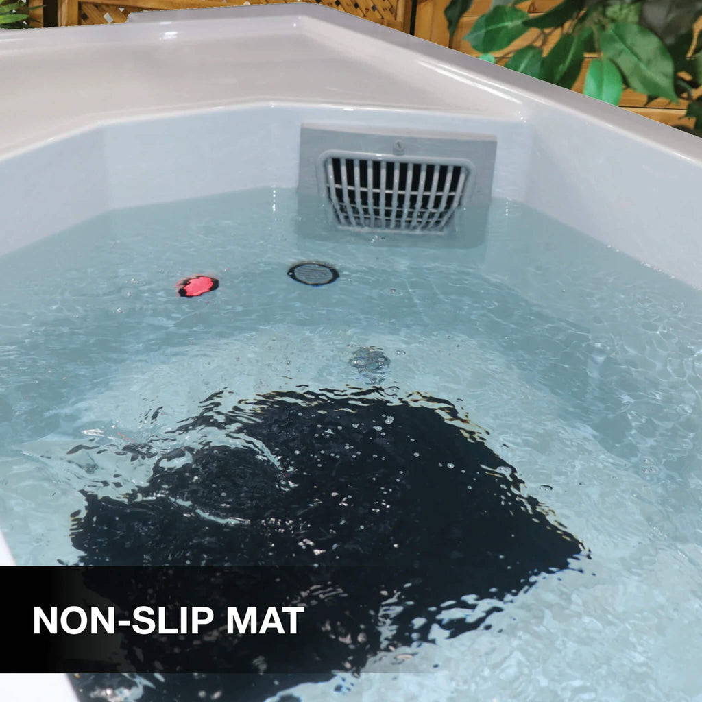 CSC 1000 Premium Cold Plunge Spa Tub with Built-In Ozone and Multi-Colored Exterior Lighting