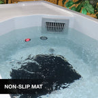 CSC 1000 Premium Cold Plunge Spa Tub with Built-In Ozone and Multi-Colored Exterior Lighting