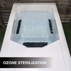 CSC 1000 Premium Cold Plunge Spa Tub with Built-In Ozone and Multi-Colored Exterior Lighting