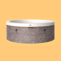 MSpa Cocoon Verto Series Six-Person Inflatable Round Hot Tub with Hydro Massage