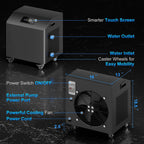 FCP Premium XL 120 Gal Cold Plunge Tub Kit With 1HP Chiller, Filter, And Pump (SAK92632)