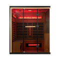 Rövia Ember 4-Person Full-Spectrum Infrared Sauna With Himalayan Salt Panels [Made-To-Order] (SAK80537)