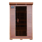 Yukon 2-Person Cedar Infrared Sauna with 6 Carbon Heaters